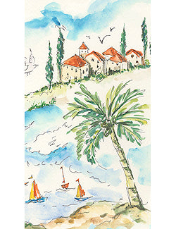 Luxury Disposables Hand Towels/Island Life - Nautical Luxuries