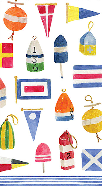 Luxury Disposables Hand Towels/Burgees & Buoys - Nautical Luxuries