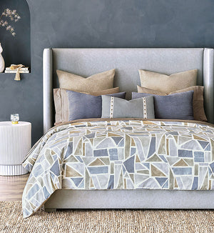 Lakeside Geometrics Luxury Bedding Collection