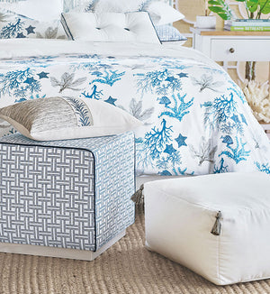 Blue Ocean Coastal Bedding Collection - Nautical Luxuries