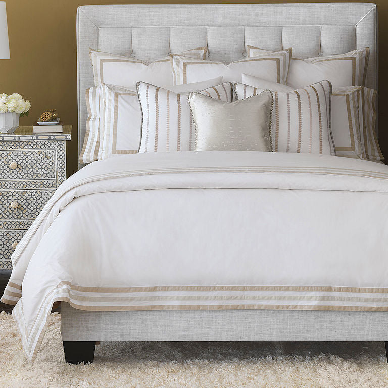 Taupe Symphony Bedding Collection - Nautical Luxuries