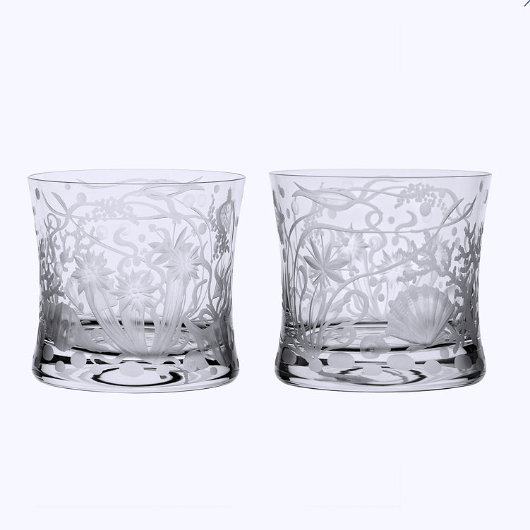 Atlantis Bohemian Hand-Engraved Crystal Collection - Nautical Luxuries