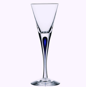 Orrefor's Intermezzo Blue Crystal Glassware - Nautical Luxuries