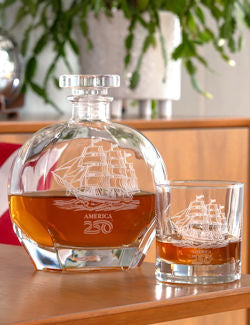 250th Anniversary Tall Ship Decanter Set