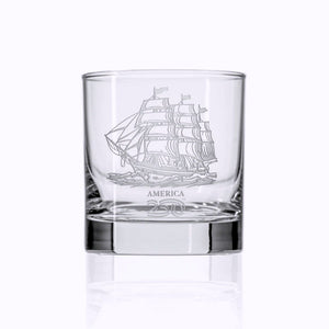 250th Anniversary Tall Ship 4-Pc. Rocks Glass Set