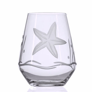 Starfish Garden Coastal Glassware - Nautical Luxuries