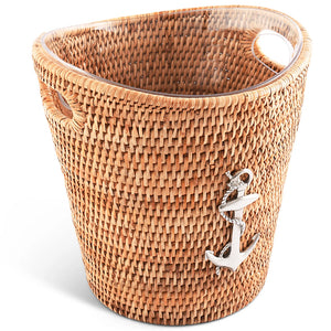 Windjammer Wicker Collection Wine/Champagne Ice Bucket - Nautical Luxuries