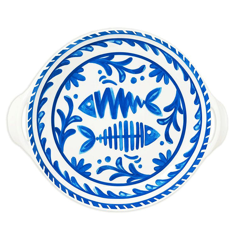 Villa Pesce Melamine Dinnerware Set - Nautical Luxuries