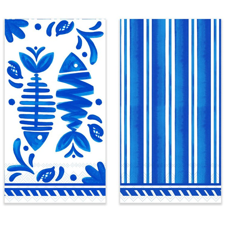 Villa Pesce Melamine Dinnerware Set - Nautical Luxuries