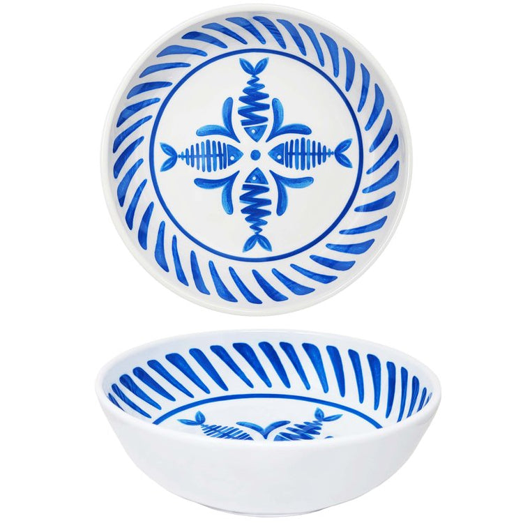 Villa Pesce Melamine Dinnerware Set - Nautical Luxuries