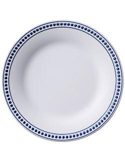 Newport Blue Elegant Melamine Dinnerware Set - Nautical Luxuries