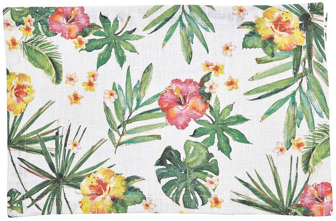 Tropical Blooms Placemat/Napkin Set - Nautical Luxuries