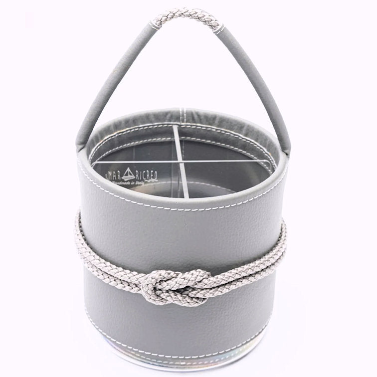 Euro Yachting Faux Leather Flatware Caddy - Nautical Luxuries