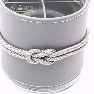 Euro Yachting Faux Leather Flatware Caddy - Nautical Luxuries