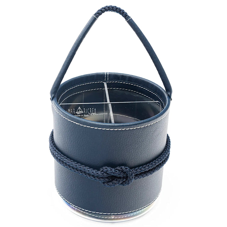 Euro Yachting Faux Leather Flatware Caddy - Nautical Luxuries