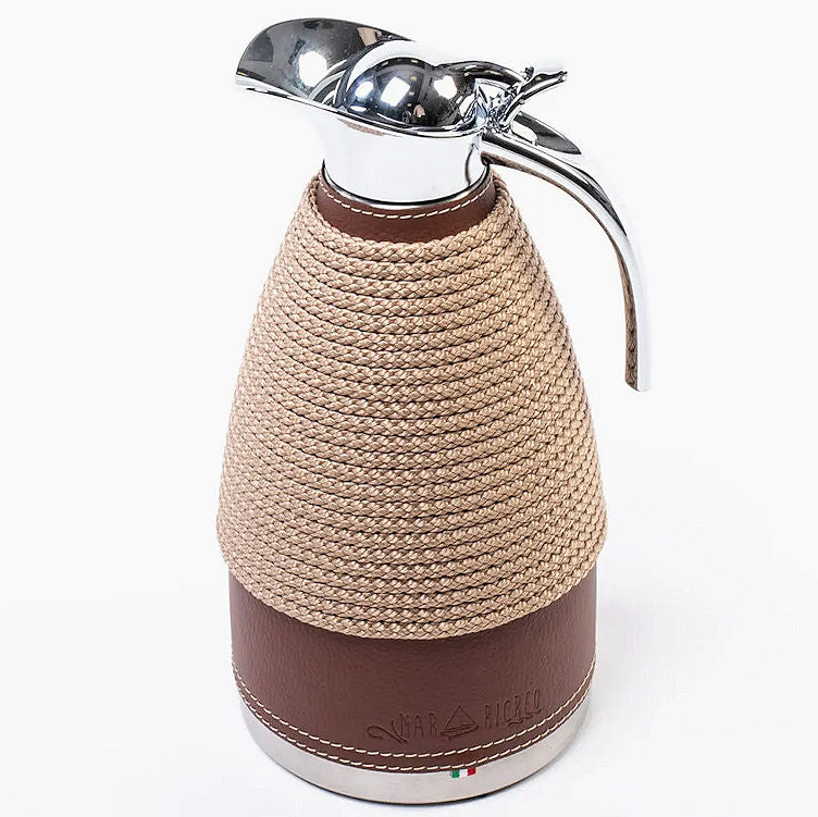 Euro Yachting 2-Liter Rope Wrapped Thermos - Nautical Luxuries