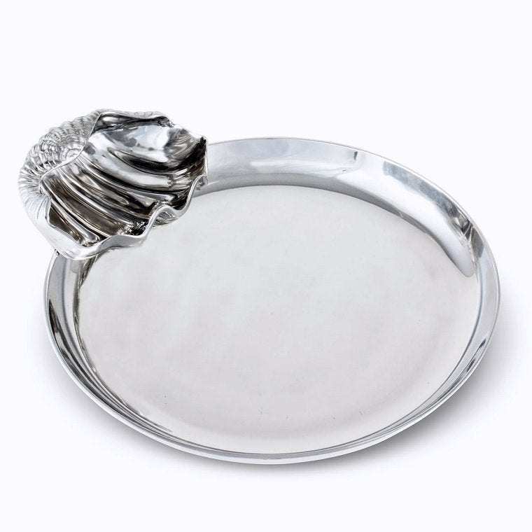 Clamshell Chip & Dip Serving Tray