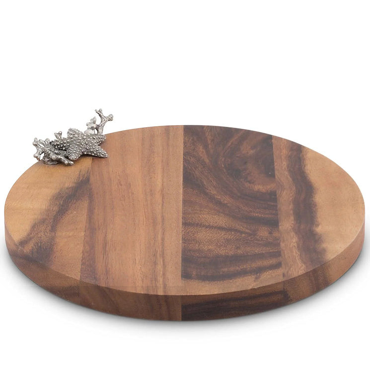 Reef Starfish Acacia Wood Cheese Board