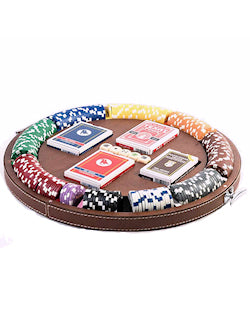 Euro Yachting Captain's Poker Games Set - Nautical Luxuries