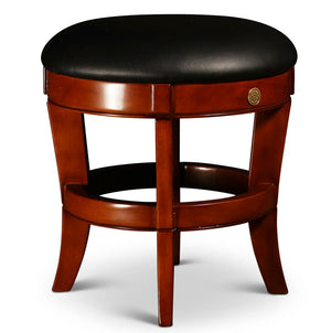 Captain's Leather Stool - Nautical Luxuries