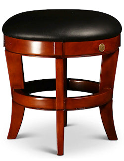 Captain's Leather Stool - Nautical Luxuries