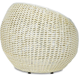 Faux Wicker Outdoor Swivel Stool - Nautical Luxuries