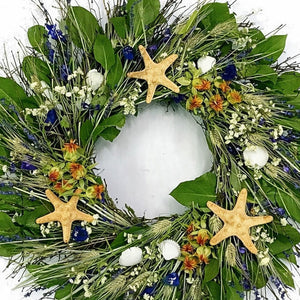 Big Sur Beach Coastal Wreath - Nautical Luxuries