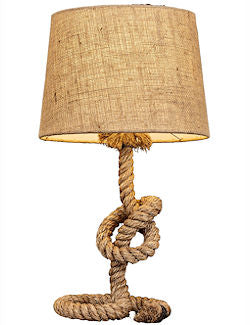 Dockline Bitter End Table Lamp - Nautical Luxuries