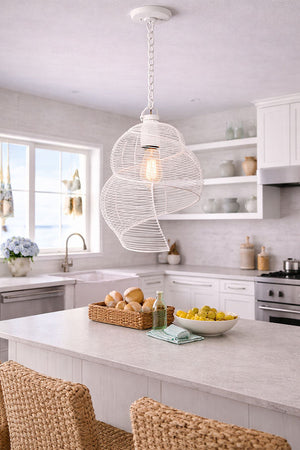Coastal Breeze Sculptural Pendant Light - Nautical Luxuries