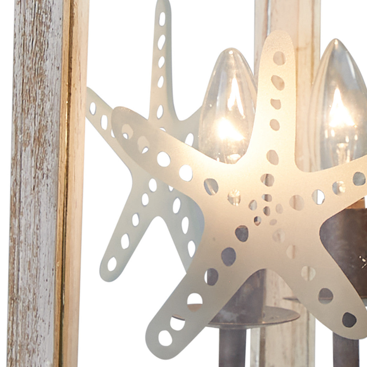 Rustic Starfish Lantern Pendant - Nautical Luxuries