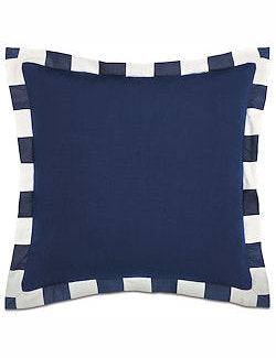 Cabana Flanged Stripe Outdoor Pillows