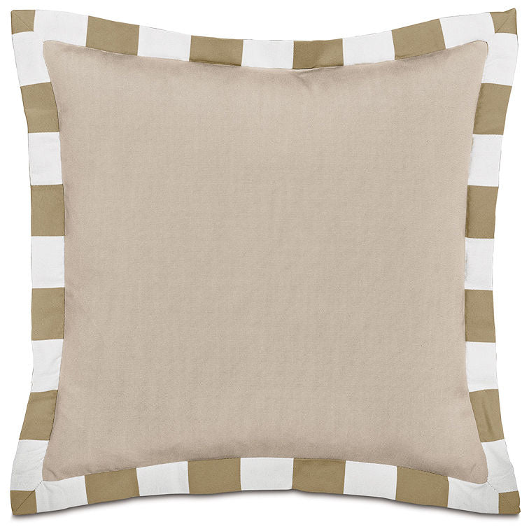 Cabana Flanged Stripe Outdoor Pillows