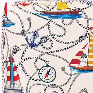 Cabana Nautical Lines Outdoor Pillows