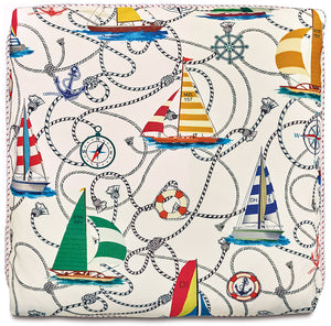 Cabana Nautical Lines Outdoor Pillows