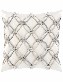 Nautical Net Sunbrella® Outdoor Pillows - Nautical Luxuries