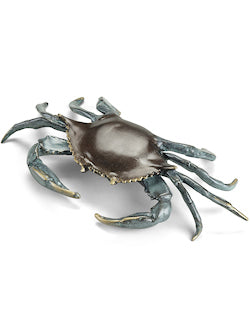Bluepoint Crab Sculpture - Nautical Luxuries