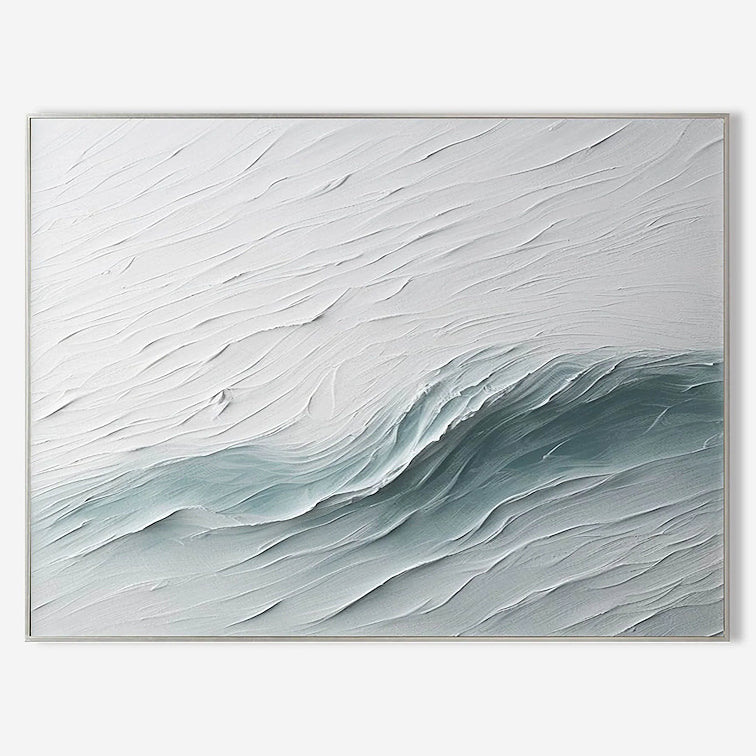 Coastal Abstracts: Blue Ocean Swells - Nautical Luxuries