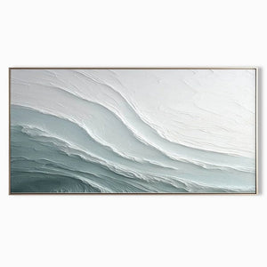 Coastal Abstracts: Blue Ocean Surfline - Nautical Luxuries