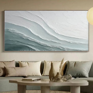 Coastal Abstracts: Blue Ocean Surfline - Nautical Luxuries