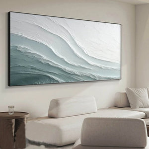 Coastal Abstracts: Blue Ocean Surfline - Nautical Luxuries