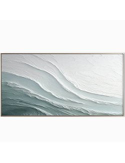 Coastal Abstracts: Blue Ocean Surfline - Nautical Luxuries