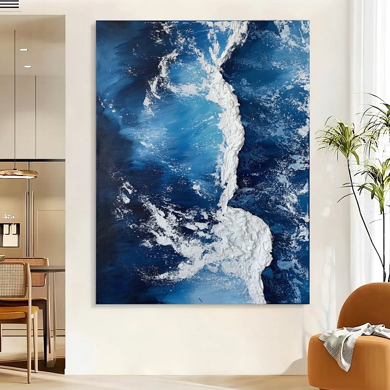 Coastal Abstracts: Cobalt Sea - Nautical Luxuries