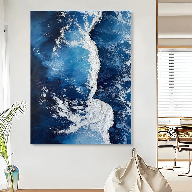 Coastal Abstracts: Cobalt Sea - Nautical Luxuries