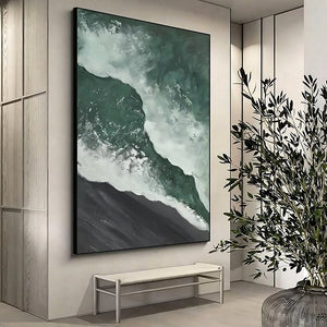 Coastal Abstracts: Black Sands - Nautical Luxuries