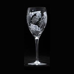 Fruti di Mare Bohemian Hand-Engraved Crystal Collection - Nautical Luxuries