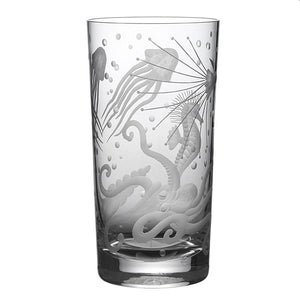 Fruti di Mare Bohemian Hand-Engraved Crystal Collection - Nautical Luxuries