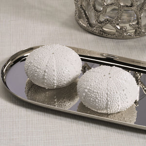 Bone China White Urchin Salt & Pepper Set - Nautical Luxuries
