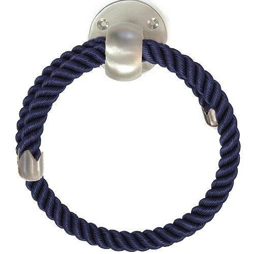 Nautiluxe Nautical Rope Towel Rings - Nautical Luxuries