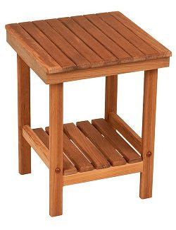 Teak Shower & Spa Mini-Bench - Nautical Luxuries