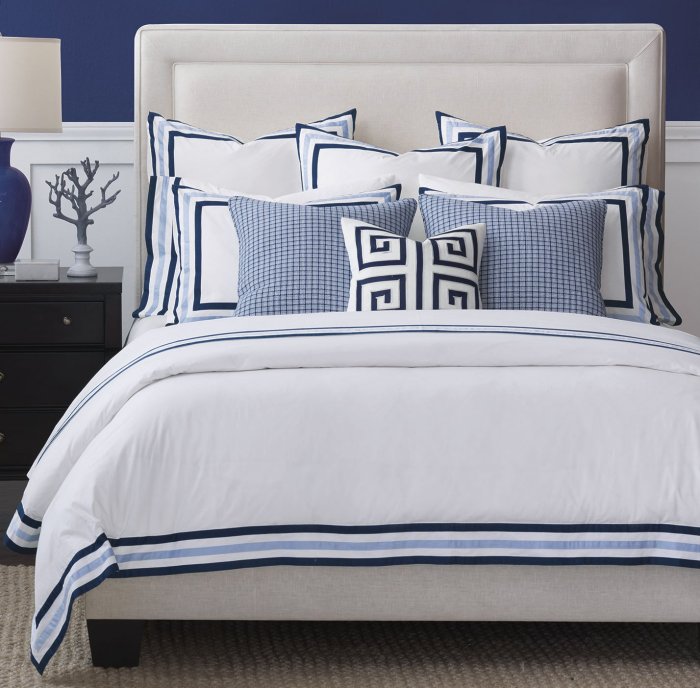 Indigo Symphony Bedding Collection - Nautical Luxuries